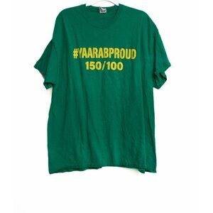 #YaarabProud 150/100 Green Graphic T-Shirt